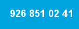 926 851 02 41 926 851 02 41